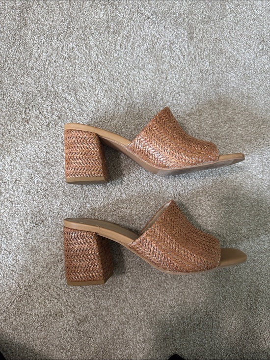 Seychelles Shoes - Seychelles Tan Raffia Wedge Sandals